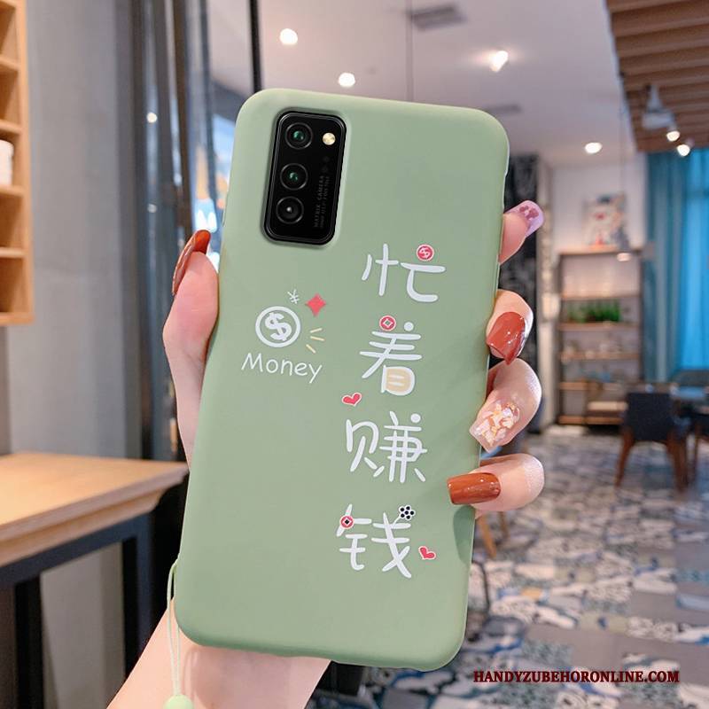 Hülle Honor View30 Pro Silikon Netto Rot Trend, Case Honor View30 Pro Kreativ Nette Persönlichkeit