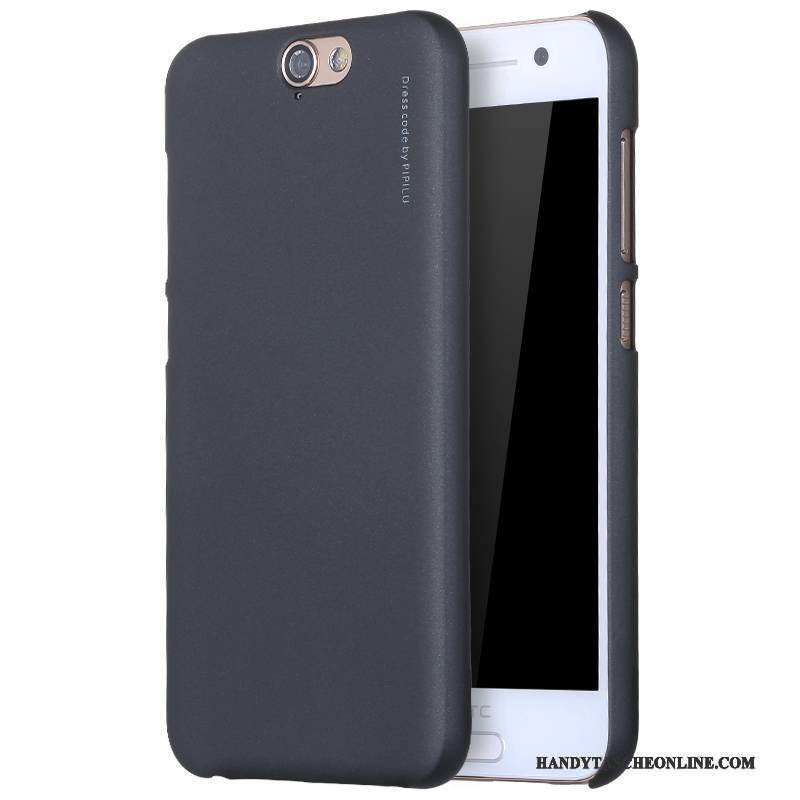 Hülle Htc One A9 Schutz Nubuck Schwer, Case Htc One A9 Schwarz Schlank