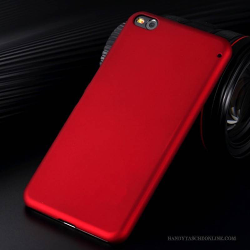 Hülle Htc One A9s Schutz Nubuck Rot, Case Htc One A9s Schwer Handyhüllen