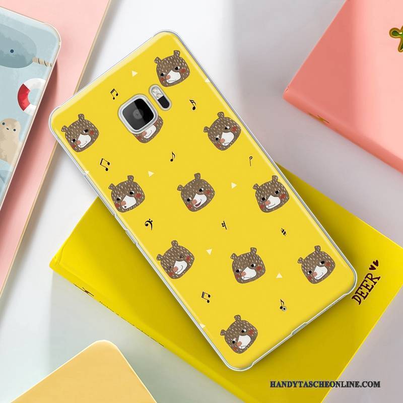 Hülle Htc U Ultra Gemalt Schwer Handyhüllen, Case Htc U Ultra Karikatur Gelb
