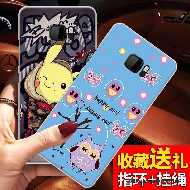 Hülle Htc U Ultra Kreativ Anti-sturz Trend, Case Htc U Ultra Weiche Handyhüllen Blau