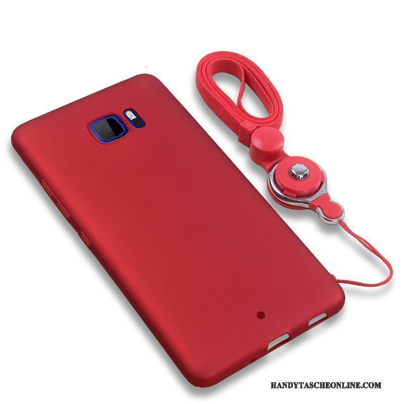 Hülle Htc U Ultra Schutz Rot Handyhüllen, Case Htc U Ultra Hängende Verzierungen Schwer