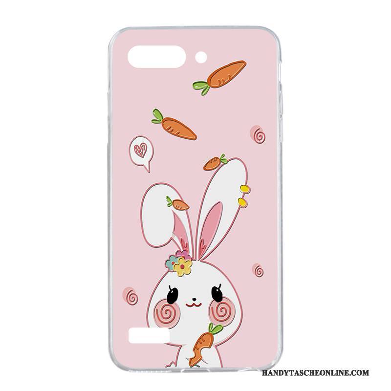 Hülle Huawei Ascend G6 Schutz Pulver Schwer, Case Huawei Ascend G6 Karikatur Handyhüllen Rosa