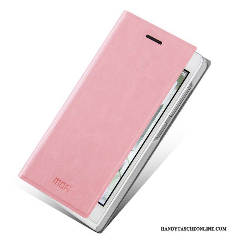 Hülle Huawei Ascend G6 Taschen Rosa Handyhüllen, Case Huawei Ascend G6 Lederhülle