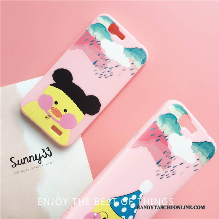 Hülle Huawei Ascend G7 Weiche Handyhüllen Ente, Case Huawei Ascend G7 Taschen