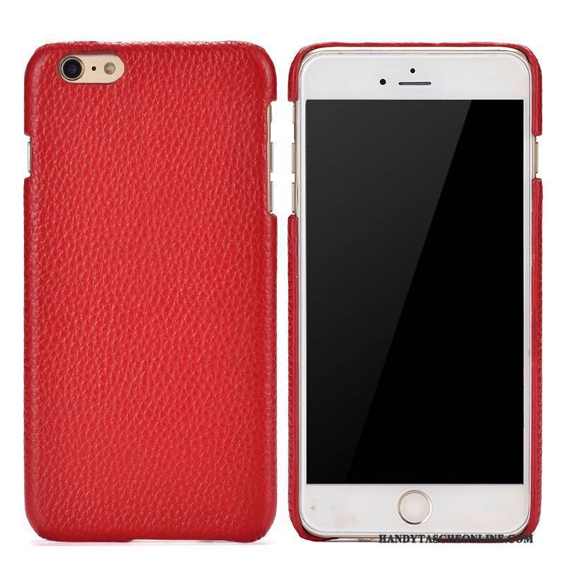 Hülle Huawei Ascend Mate 7 Lederhülle Einfach Hintere Abdeckung, Case Huawei Ascend Mate 7 Leder Anti-sturz Rot