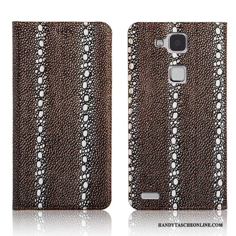 Hülle Huawei Ascend Mate 7 Schutz Anti-sturz Handyhüllen, Case Huawei Ascend Mate 7 Leder