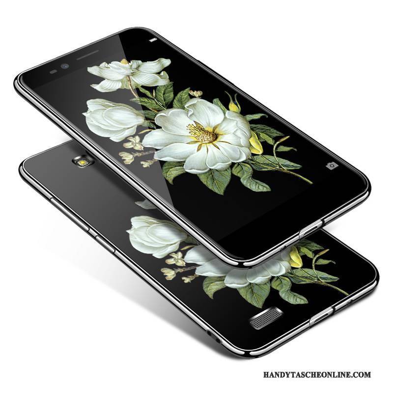 Hülle Huawei Ascend Mate 7 Schutz Handyhüllen Schwarz, Case Huawei Ascend Mate 7 Taschen Anti-sturz