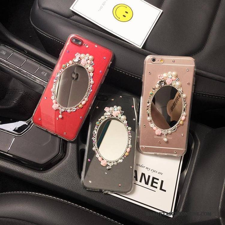 Hülle Huawei Ascend Mate 7 Strass Blumen Quaste, Case Huawei Ascend Mate 7 Schutz Handyhüllen Edelsteine