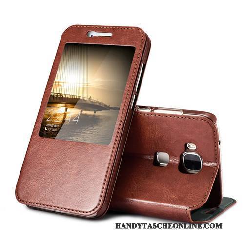 Hülle Huawei G7 Plus Lederhülle Handyhüllen, Case Huawei G7 Plus Schutz