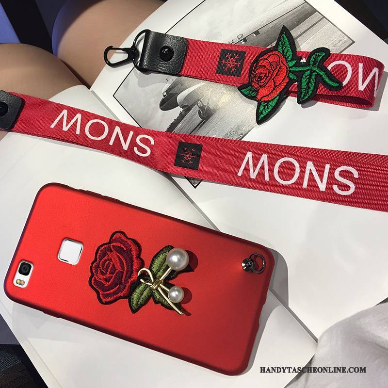 Hülle Huawei G9 Lite Taschen Anti-sturz Jugend, Case Huawei G9 Lite Rot Handyhüllen