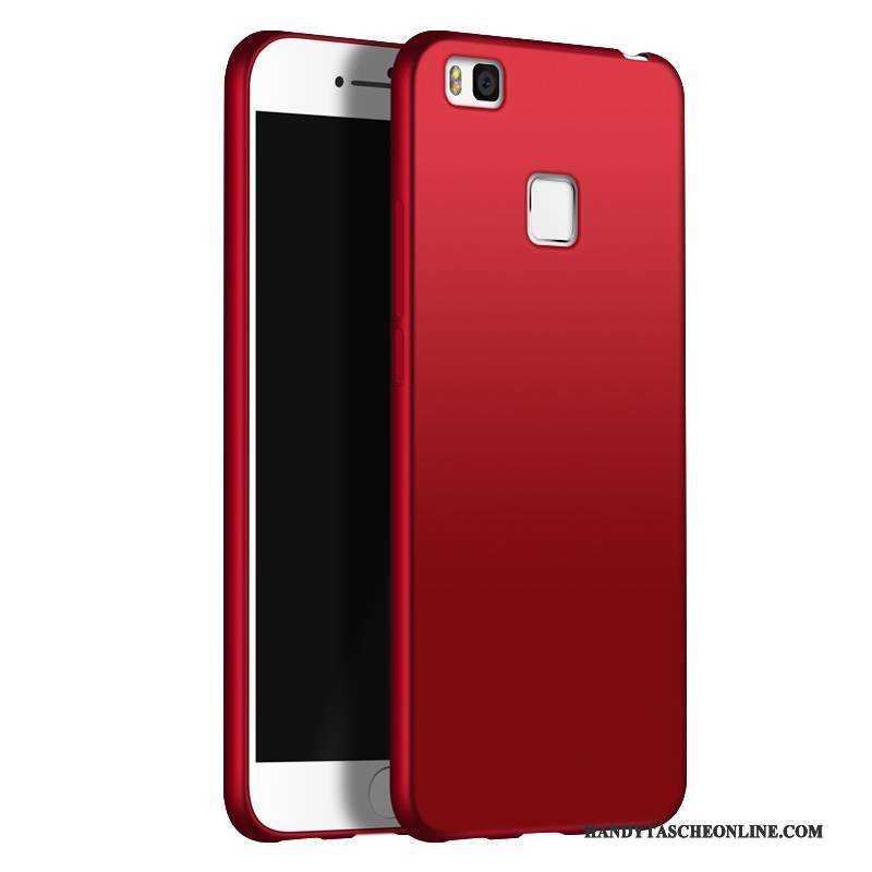 Hülle Huawei G9 Lite Taschen Handyhüllen Rot, Case Huawei G9 Lite Silikon Einfach Jugend