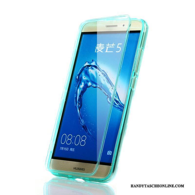 Hülle Huawei G9 Plus Schutz Anti-sturz Dünne, Case Huawei G9 Plus Silikon Handyhüllen Transparent