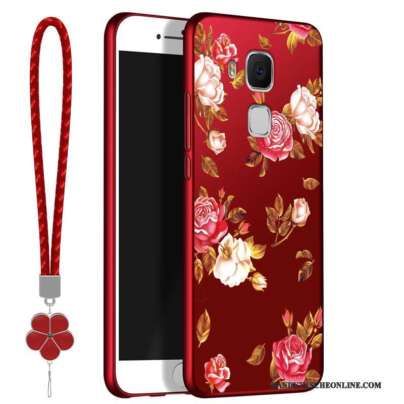 Hülle Huawei G9 Plus Schutz Rot Anti-sturz, Case Huawei G9 Plus Taschen Handyhüllen