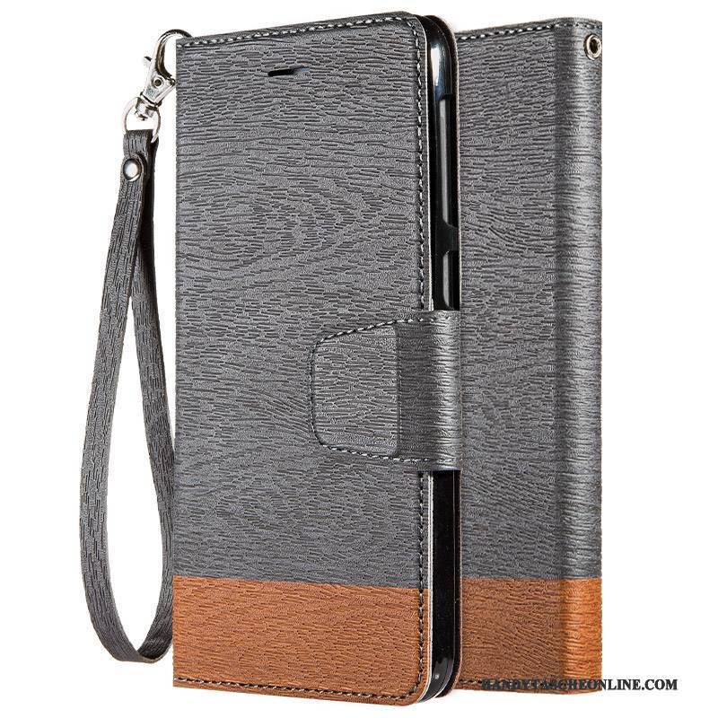 Hülle Huawei G9 Plus Weiche Grau Handyhüllen, Case Huawei G9 Plus Folio Dunkel Anti-sturz