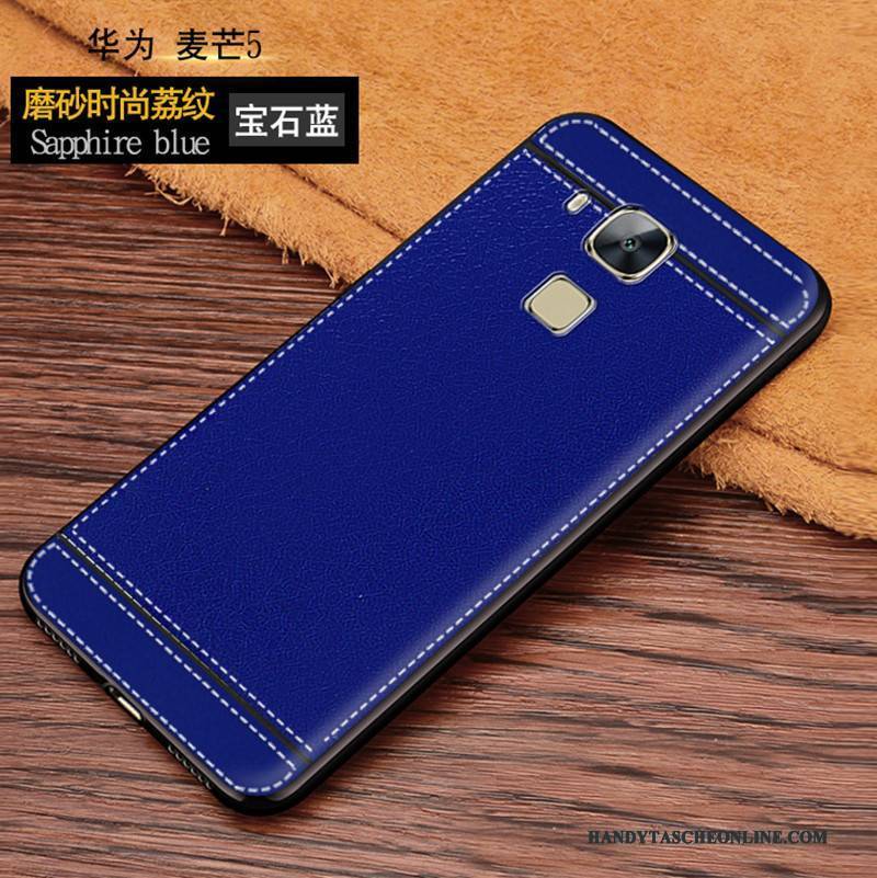 Hülle Huawei G9 Plus Weiche Handyhüllen Blau, Case Huawei G9 Plus Schutz