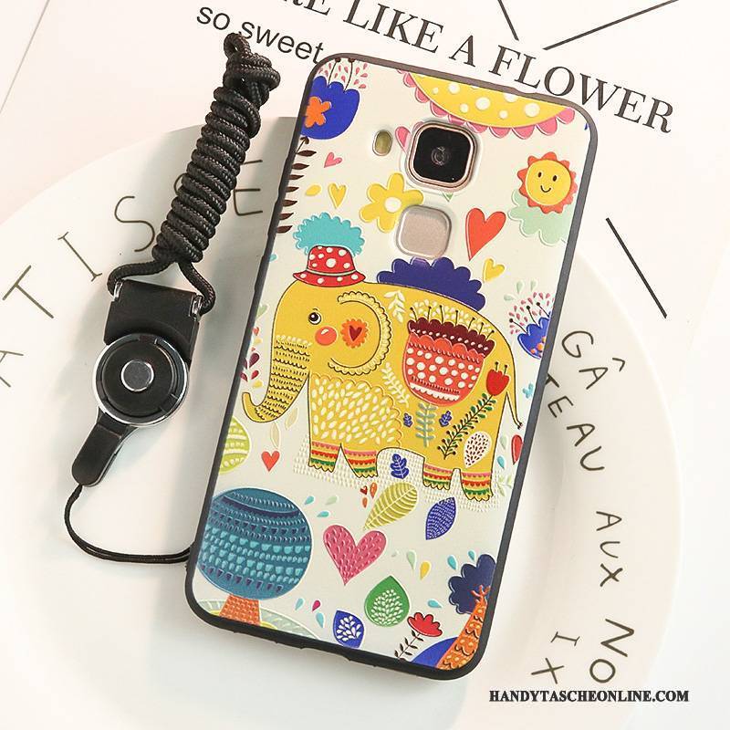 Hülle Huawei G9 Plus Weiche Handyhüllen Hängende Verzierungen, Case Huawei G9 Plus Taschen