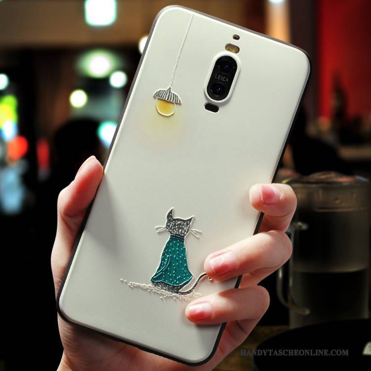 Hülle Huawei Mate 10 Kreativ Nette Persönlichkeit, Case Huawei Mate 10 Taschen Lichtfarbe Einfach