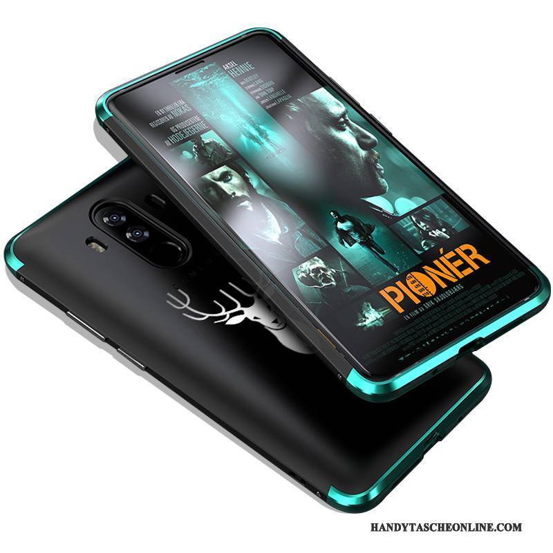 Hülle Huawei Mate 10 Kreativ Schwer Anti-sturz, Case Huawei Mate 10 Taschen Trendmarke Grün