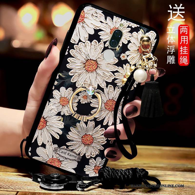 Hülle Huawei Mate 10 Lite Farbe Persönlichkeit Handyhüllen, Case Huawei Mate 10 Lite Kreativ Anti-sturz