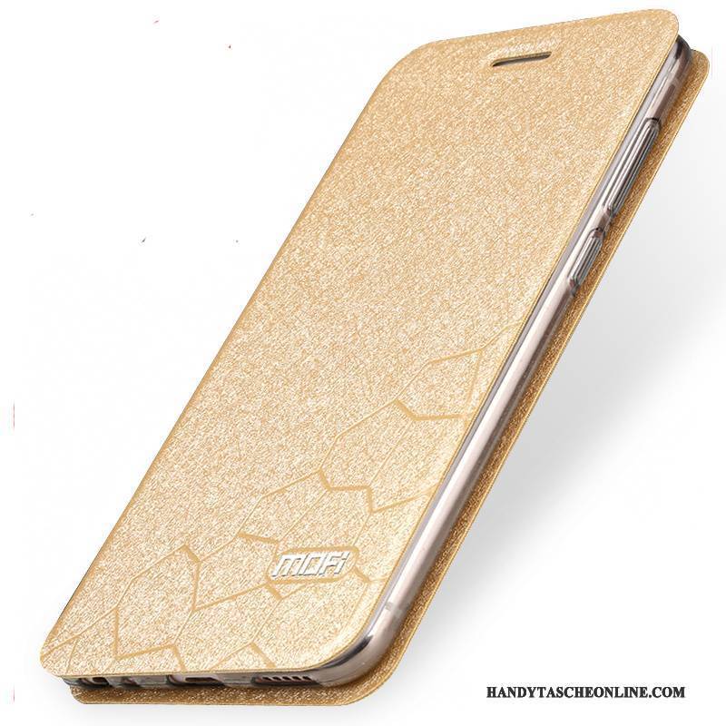 Hülle Huawei Mate 10 Lite Folio Gold Anti-sturz, Case Huawei Mate 10 Lite Schutz Handyhüllen