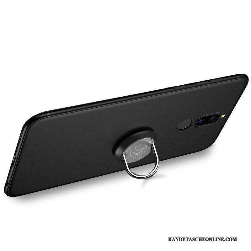 Hülle Huawei Mate 10 Lite Kreativ Handyhüllen Anti-sturz, Case Huawei Mate 10 Lite Taschen Schwarz