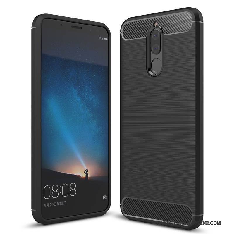 Hülle Huawei Mate 10 Lite Schutz Anti-sturz Seide, Case Huawei Mate 10 Lite Taschen Faser Muster