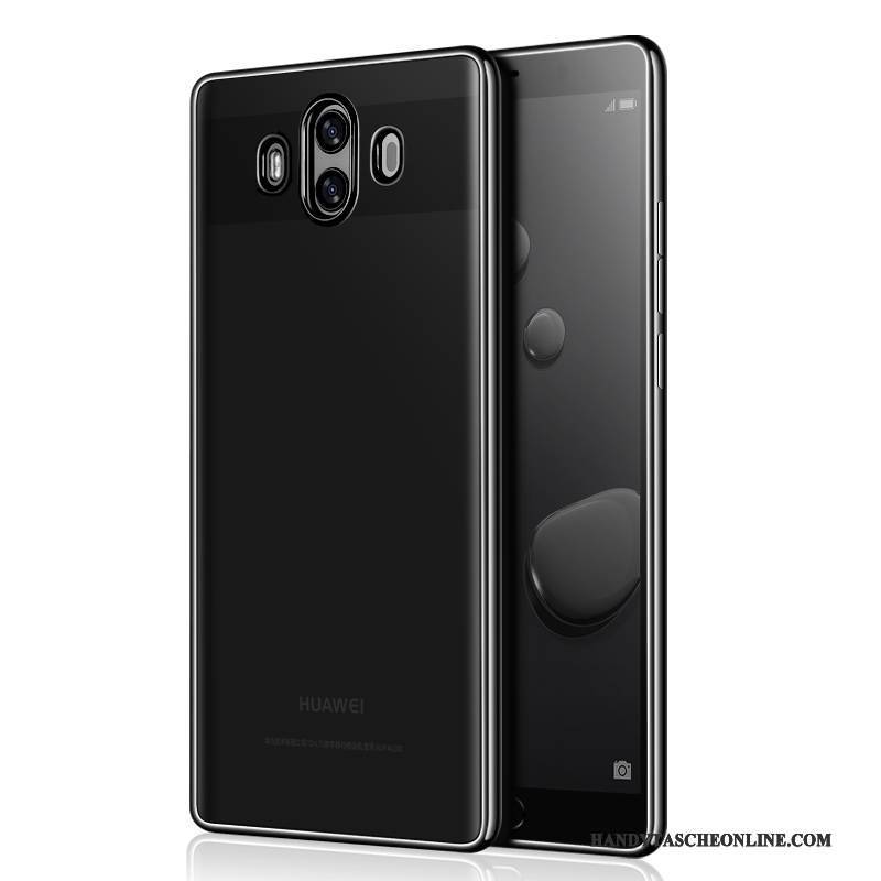 Hülle Huawei Mate 10 Lite Silikon Transparent Handyhüllen, Case Huawei Mate 10 Lite Weiche Schwarz Anti-sturz