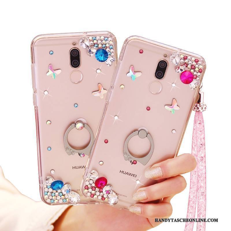 Hülle Huawei Mate 10 Lite Strass Handyhüllen, Case Huawei Mate 10 Lite Silikon