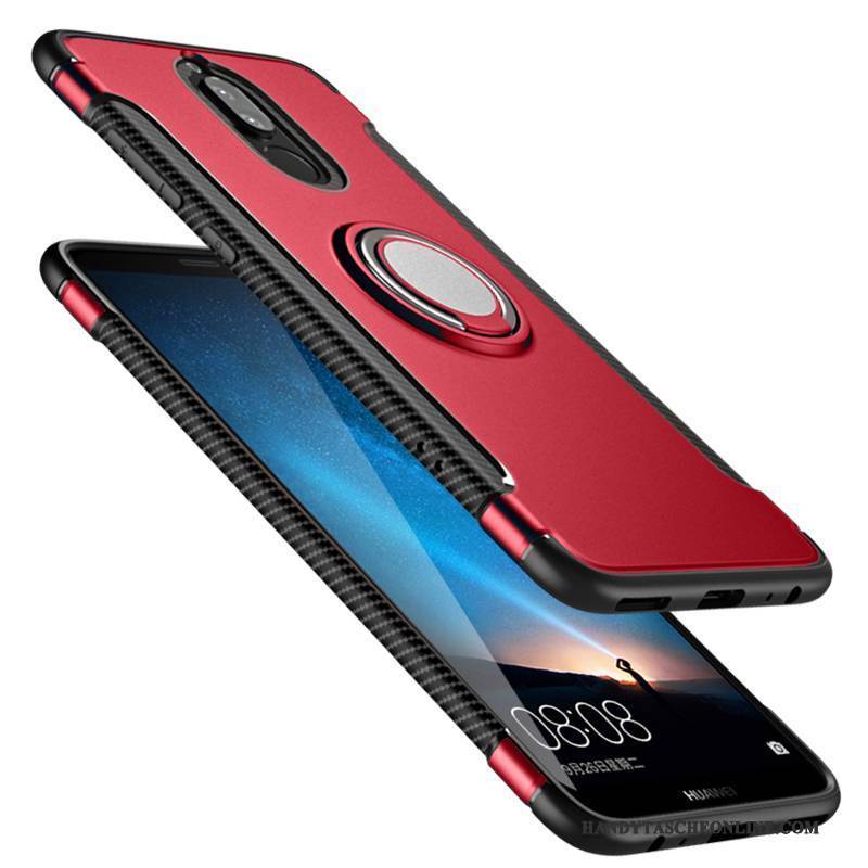 Hülle Huawei Mate 10 Lite Taschen Anti-sturz Schwarz, Case Huawei Mate 10 Lite Silikon Rot Trendmarke