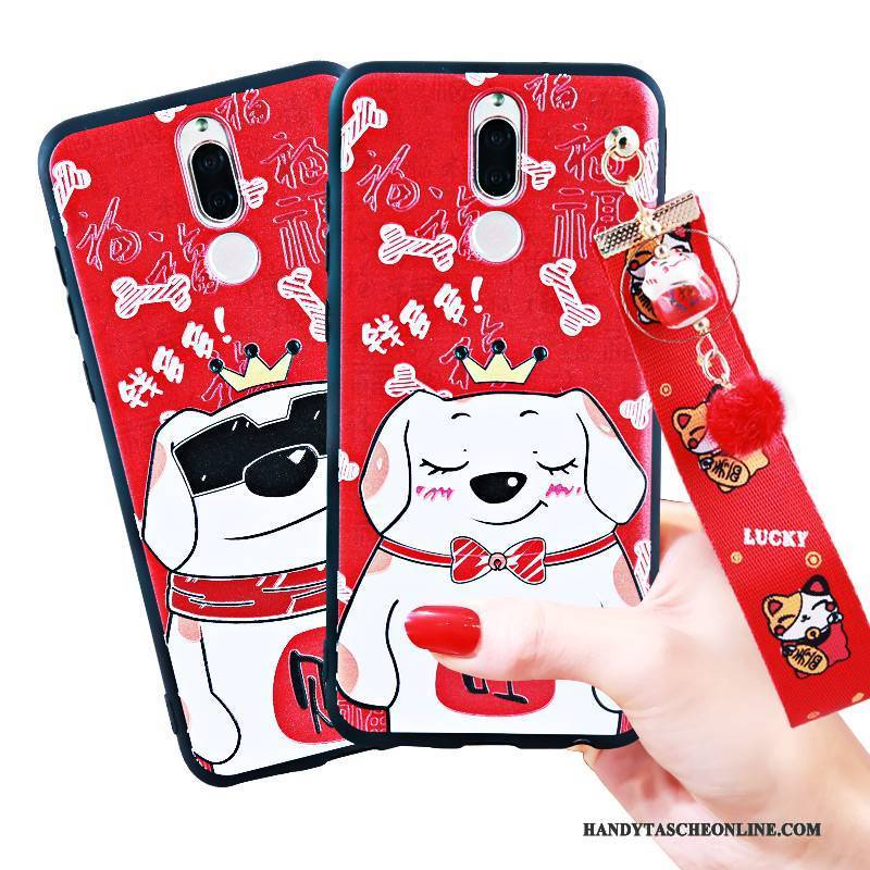 Hülle Huawei Mate 10 Lite Taschen Handyhüllen Rot, Case Huawei Mate 10 Lite Weiche