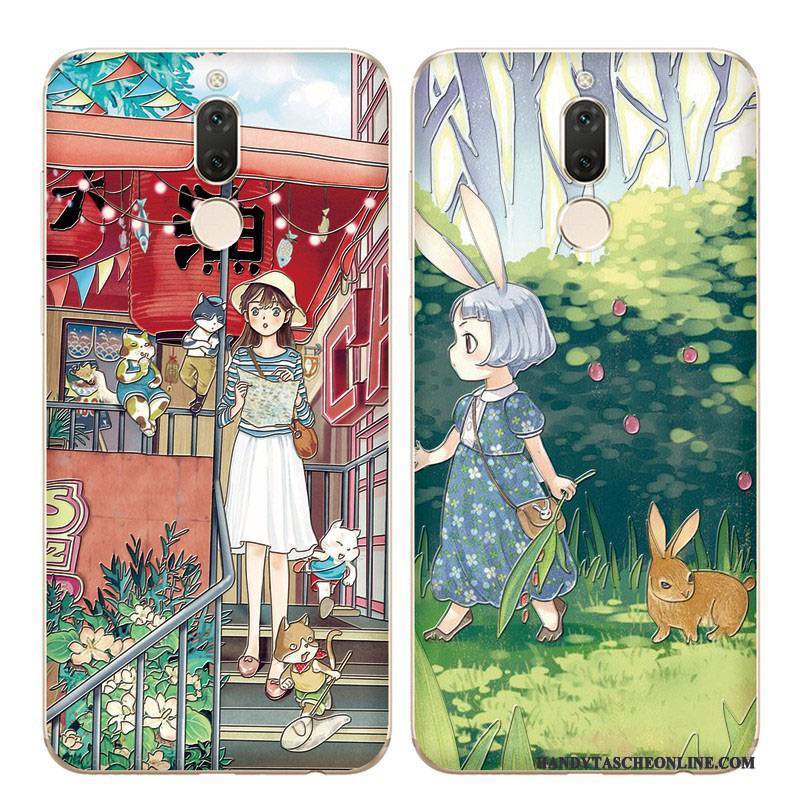 Hülle Huawei Mate 10 Lite Weiche Japanisch Hängende Verzierungen, Case Huawei Mate 10 Lite Farbe Nette Handyhüllen