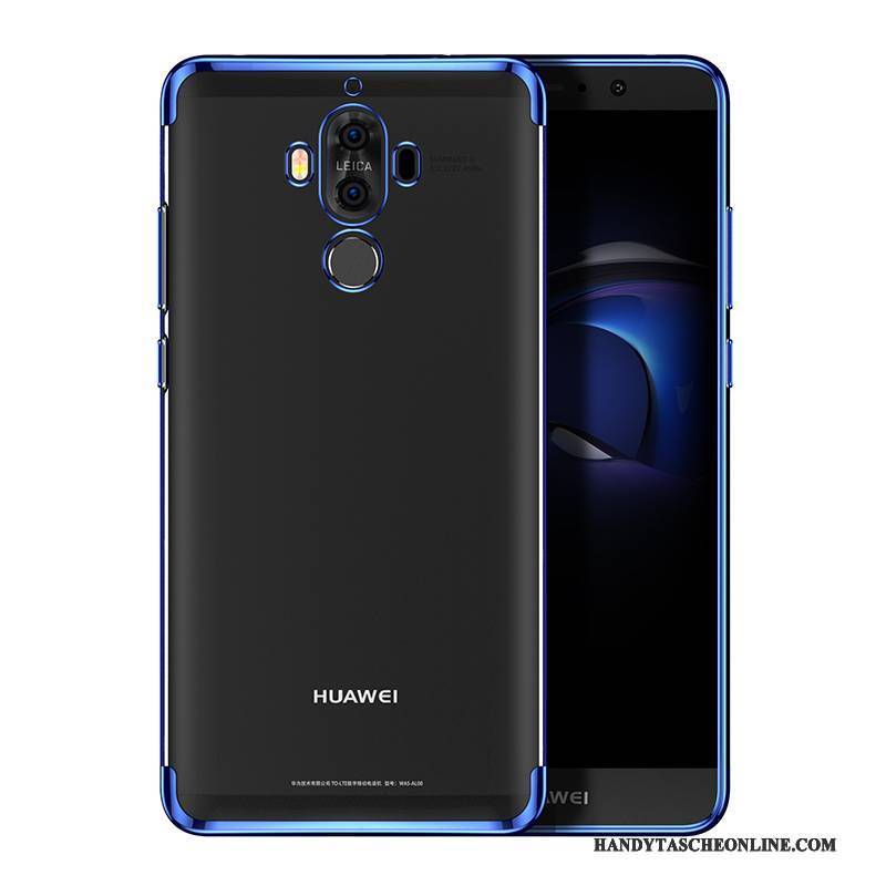 Hülle Huawei Mate 10 Pro Silikon Schlank Handyhüllen, Case Huawei Mate 10 Pro Weiche Transparent Blau