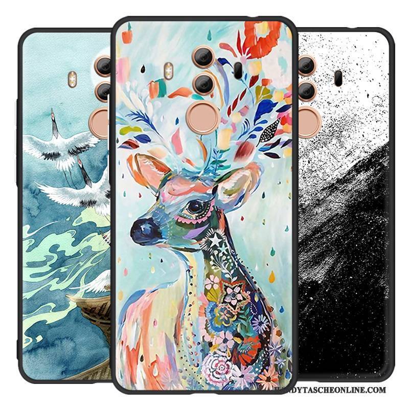 Hülle Huawei Mate 10 Prägung Persönlichkeit Trendmarke, Case Huawei Mate 10 Weiche Handyhüllen