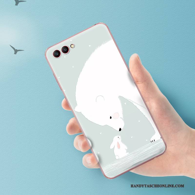 Hülle Huawei Mate 10 Taschen Hellblau Nette, Case Huawei Mate 10 Prägung Anti-sturz Handyhüllen