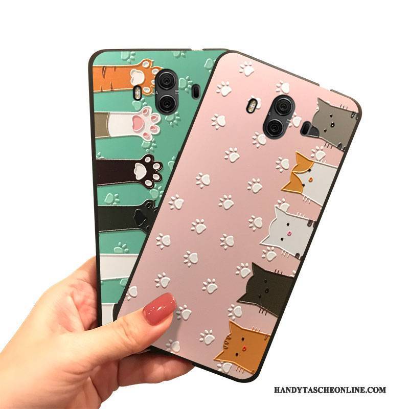 Hülle Huawei Mate 10 Taschen Hängende Verzierungen Persönlichkeit, Case Huawei Mate 10 Silikon Handyhüllen Trend