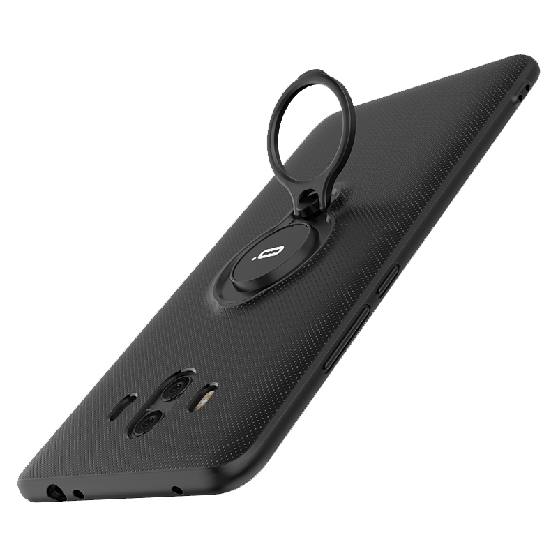 Hülle Huawei Mate 10 Weiche Handyhüllen Anti-sturz, Case Huawei Mate 10 Halterung Schnalle Ring