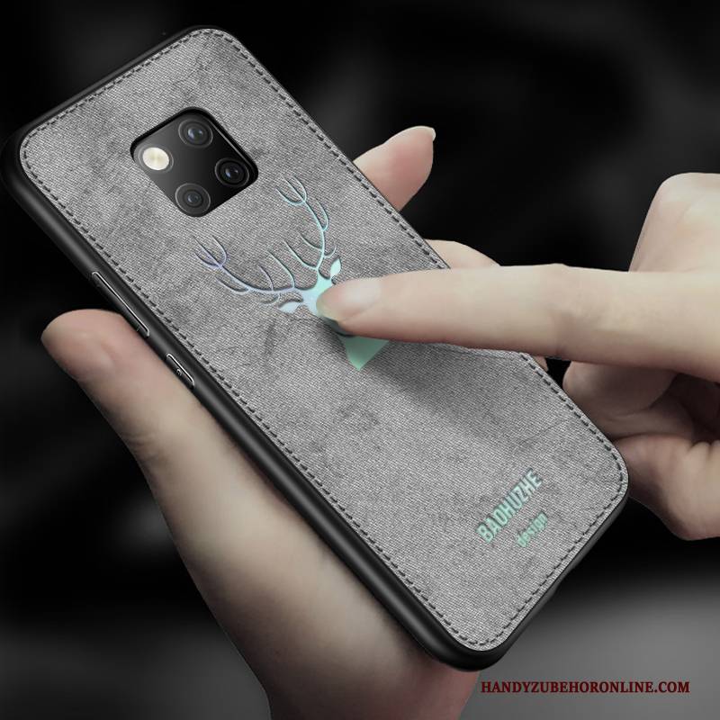 Hülle Huawei Mate 20 Pro Schutz Anti-sturz Persönlichkeit, Case Huawei Mate 20 Pro Taschen Stoff Schlank