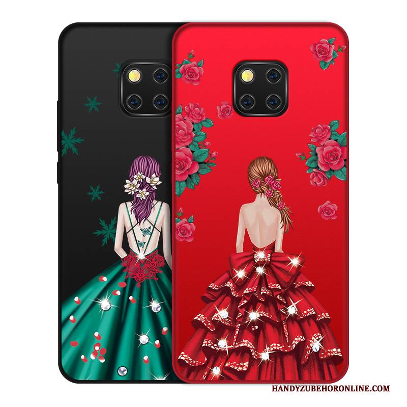 Hülle Huawei Mate 20 Rs Weiche Handyhüllen Rot, Case Huawei Mate 20 Rs Schutz