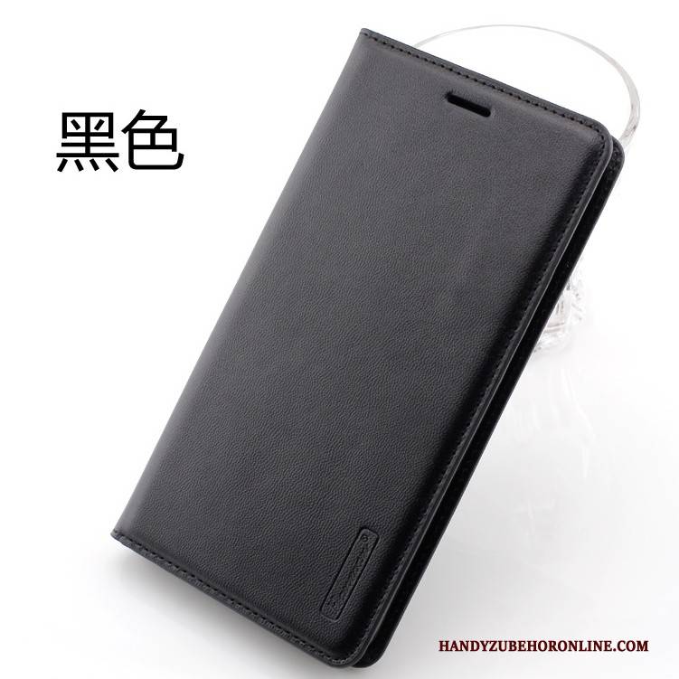Hülle Huawei Mate 20 X Folio Handyhüllen Schwarz, Case Huawei Mate 20 X Lederhülle
