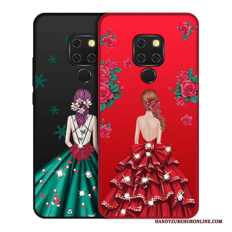 Hülle Huawei Mate 20 X Silikon Leicht Kühlung, Case Huawei Mate 20 X Kreativ Nubuck Handyhüllen