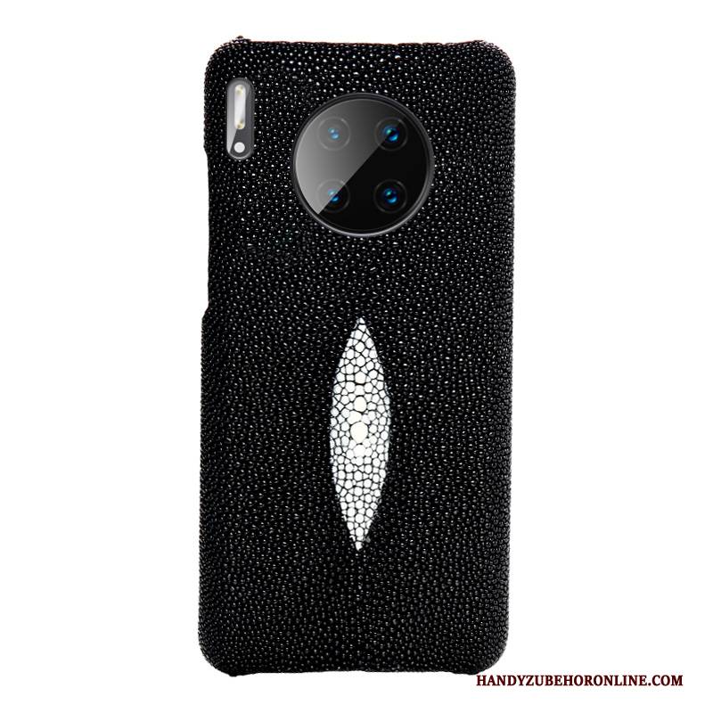 Hülle Huawei Mate 30 Classic Perlen Angepasst, Case Huawei Mate 30 Leder Handyhüllen Neu