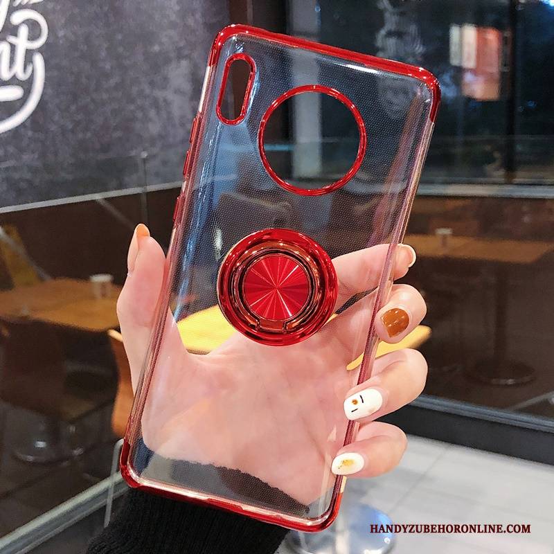 Hülle Huawei Mate 30 Pro Taschen Schlank Anti-sturz, Case Huawei Mate 30 Pro Silikon High-end Rot