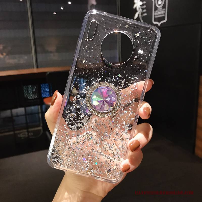 Hülle Huawei Mate 30 Weiche Pulver Ring, Case Huawei Mate 30 Taschen Handyhüllen Neu