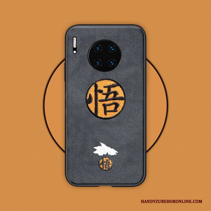 Hülle Huawei Mate 30 Weiche Super Stickerei, Case Huawei Mate 30 Kreativ Chinesische Art Membran