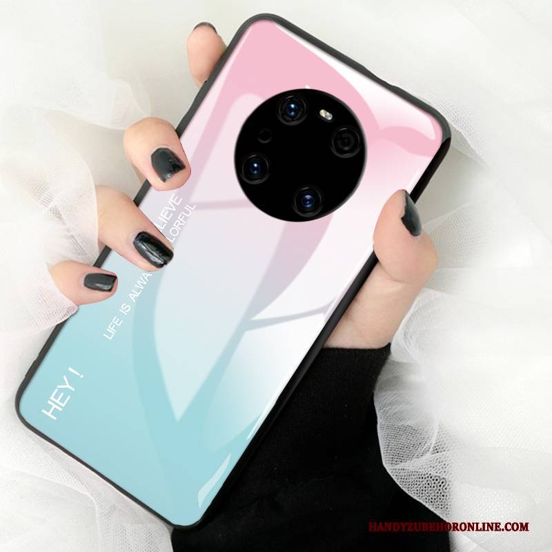 Hülle Huawei Mate 40 Pro Silikon Einfach Handyhüllen, Case Huawei Mate 40 Pro Taschen Anti-sturz Trend