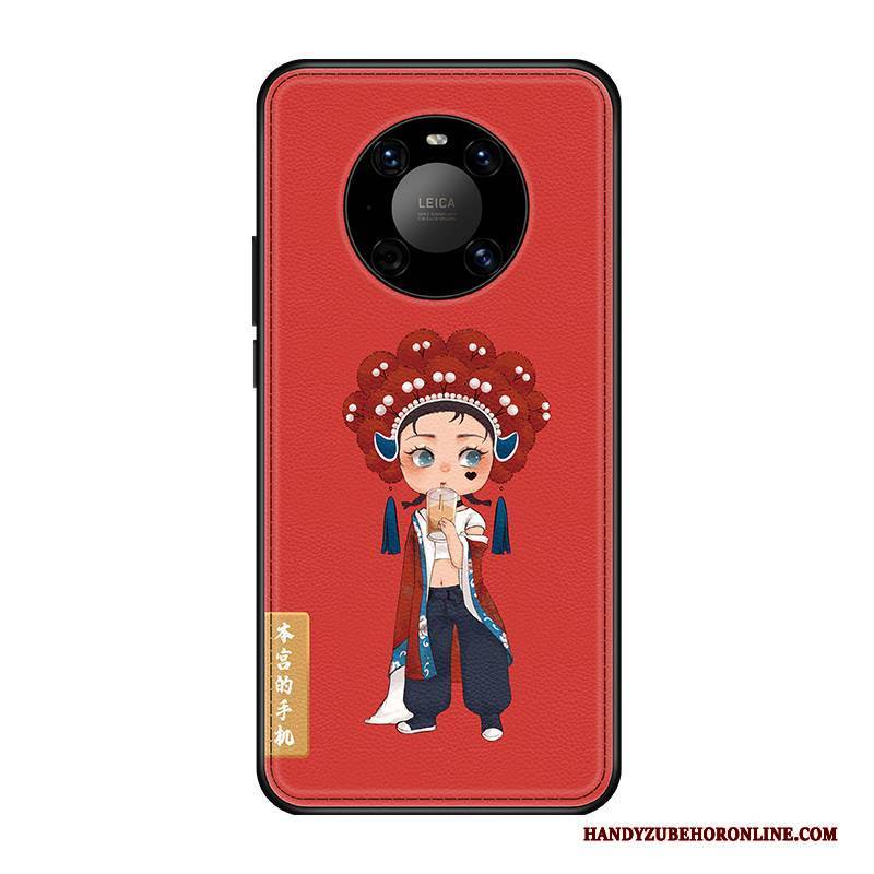 Hülle Huawei Mate 40 Pro Taschen Neu Nette, Case Huawei Mate 40 Pro Kreativ Chinesische Art Handyhüllen