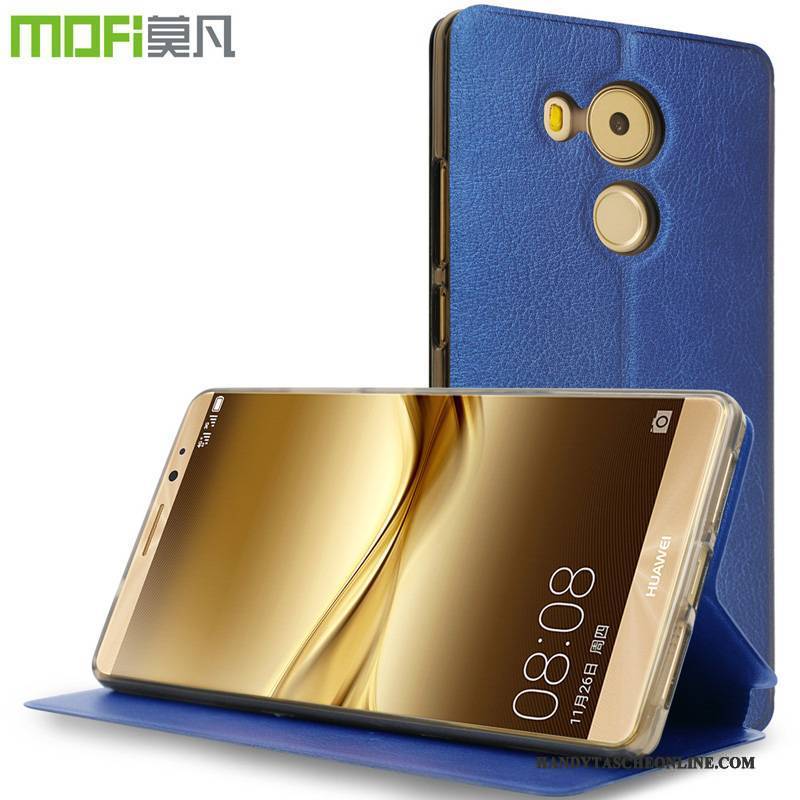 Hülle Huawei Mate 8 Metall Dunkelblau Handyhüllen, Case Huawei Mate 8 Taschen