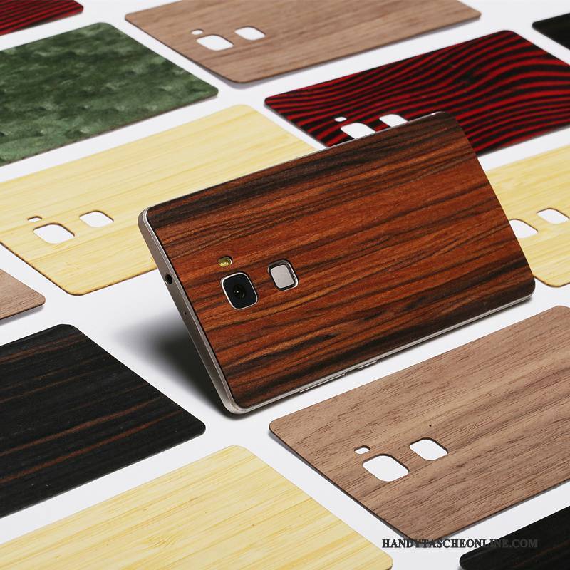 Hülle Huawei Mate 8 Schutz Grenze Schlank, Case Huawei Mate 8 Metall Hintere Abdeckung Handyhüllen