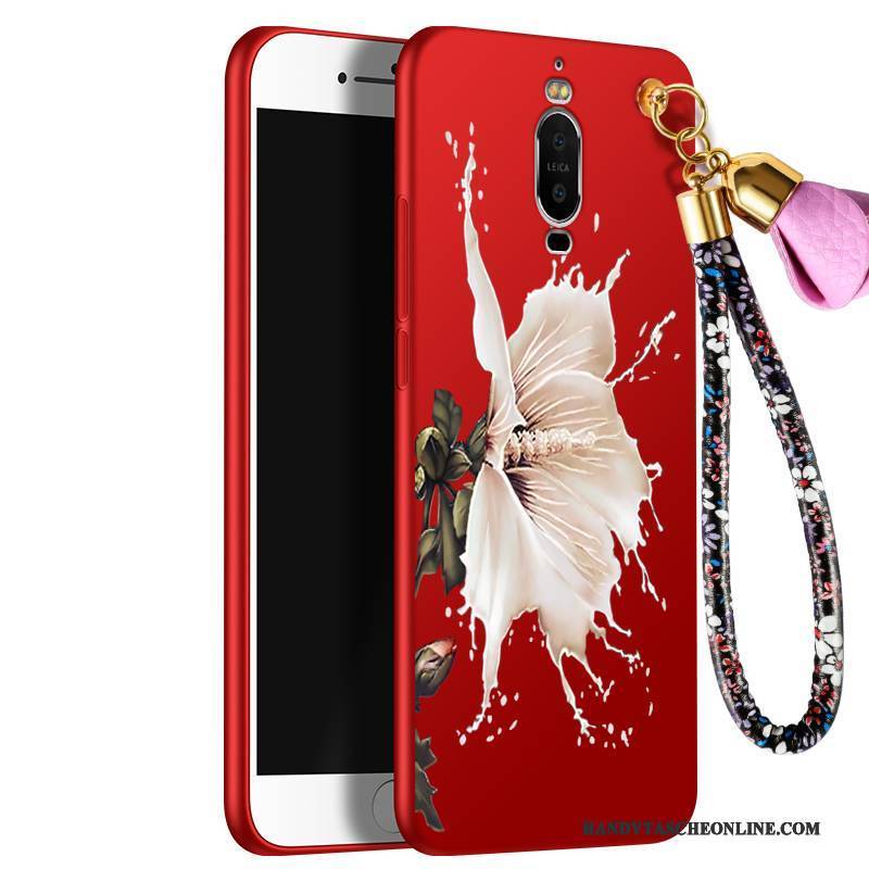 Hülle Huawei Mate 9 Pro Taschen Anti-sturz Handyhüllen, Case Huawei Mate 9 Pro Silikon Rot